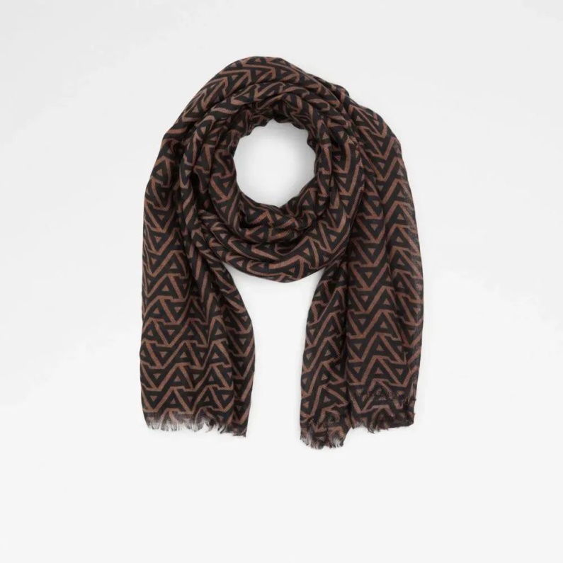 Crerra Kvinnors Accessoarer Halsduk Mode Aldo Brun