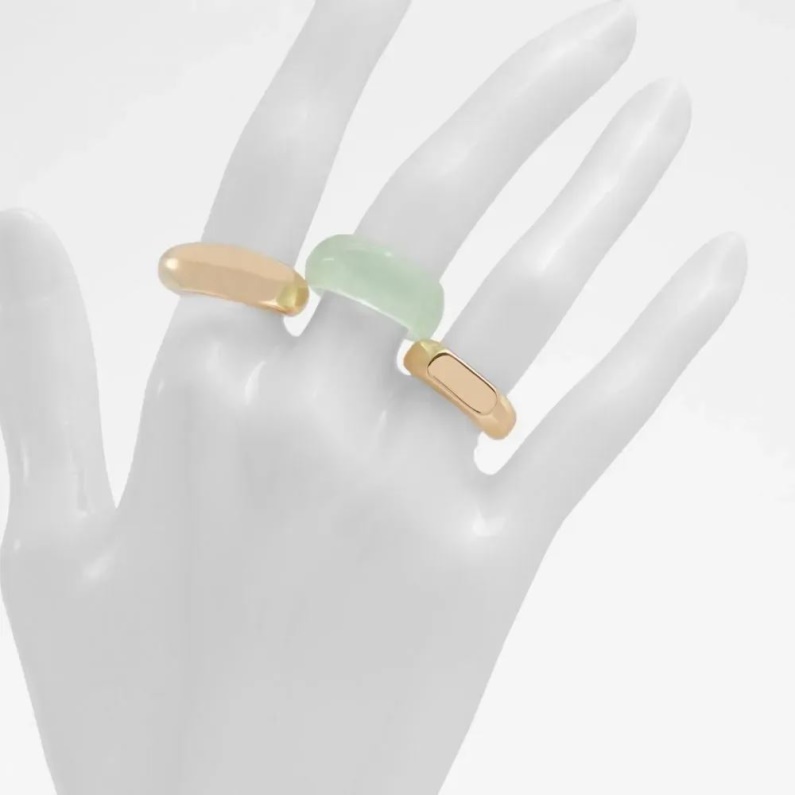 Ljusgrön Farabentar Damaccessoarer Ring Fashion Aldo