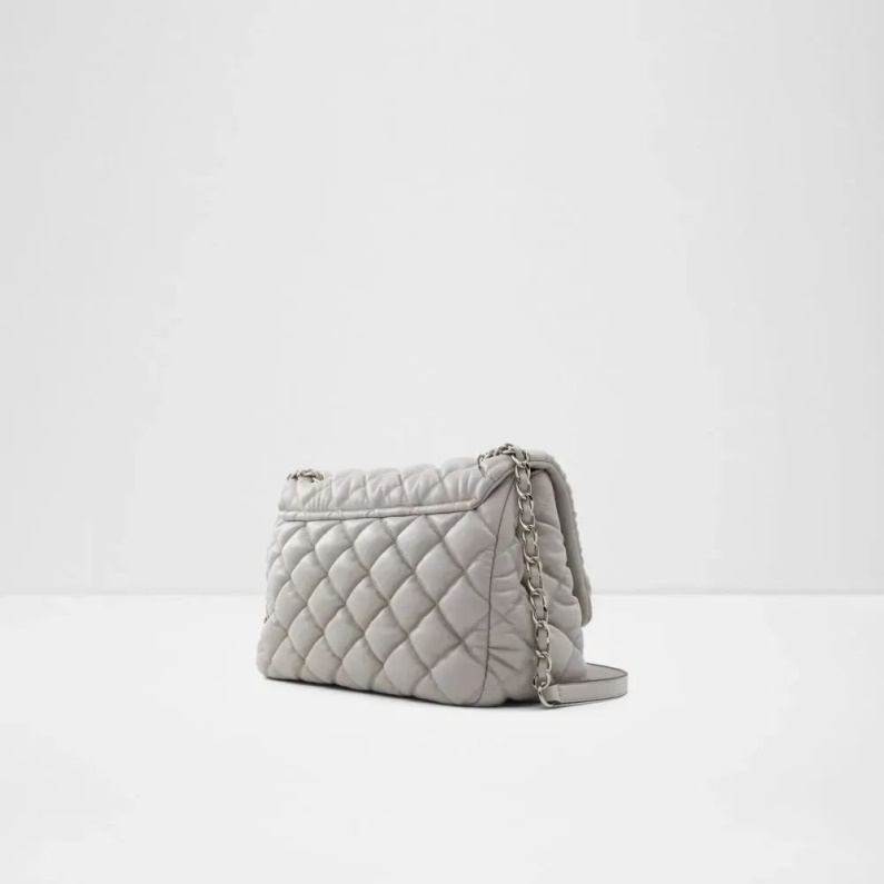 Aldo Fashion Ljusgrå Ilsa Handväska För Kvinnor Crossbody