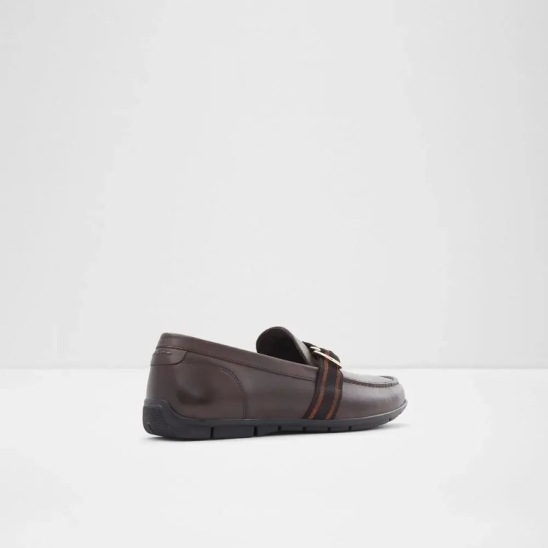 Menarwen Herr Slip-on Rund Tå Loafer Mörkbrun Aldo Mode