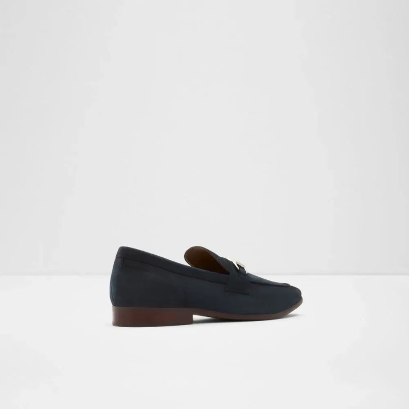 Mode Aldo Monetto Loafer För Män Marinblå