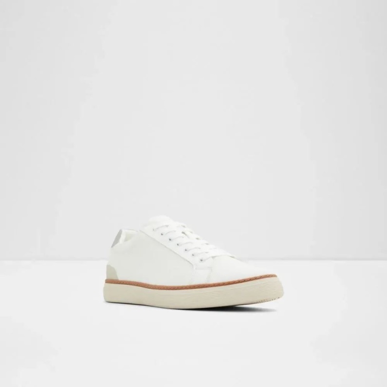 Mode Vit Rrex Låga Sneaker För Män Aldo