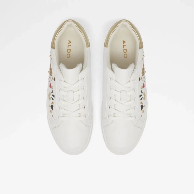 Fashion Aldo Spowers Damsneaker Med Snörning I Låg Topp