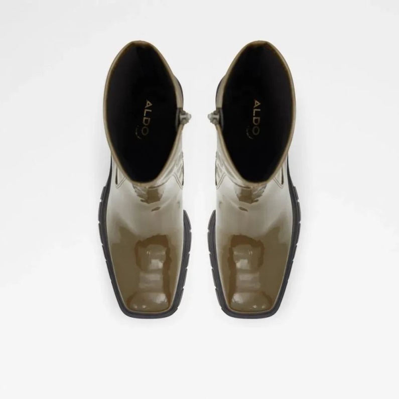 Aldo Fashion Khaki Upstage Dam Ankelstövel