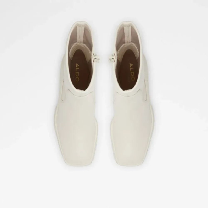 Aldo Upstage Dam Lug Sula Ankel Boot Annat Vitt Mode