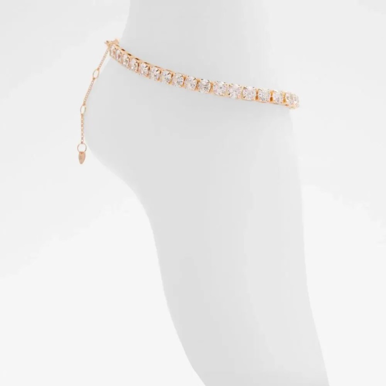 Aldo Fashion Gold Varqa Accessoarer För Kvinnor Fotled