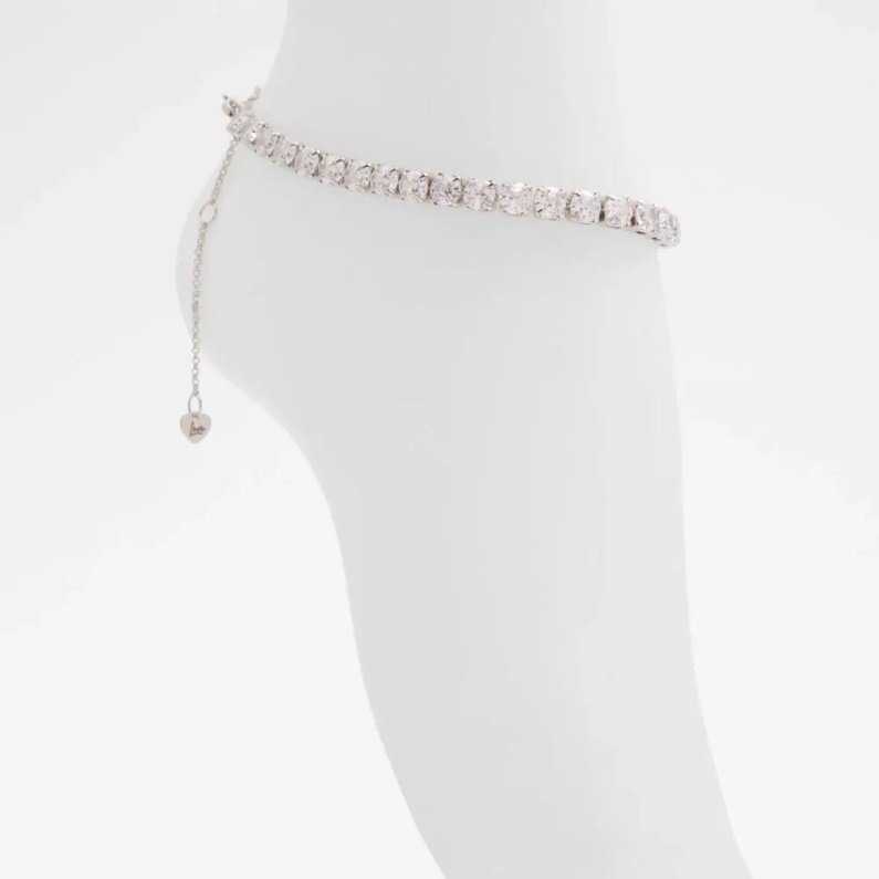 Aldo Fashion Varqa Accessoarer För Kvinnor Ankelband Silver